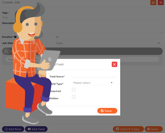 Bizzow Adding Fields Customisation